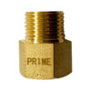 adaptador bronce 1/2 corto